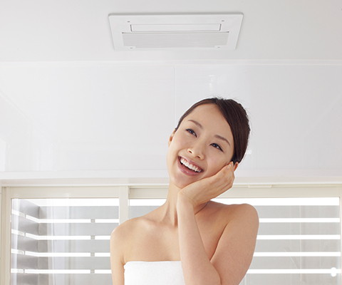温水式浴室換気暖房乾燥機